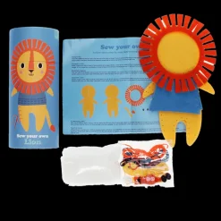 Felt craft kit - sew your own lion