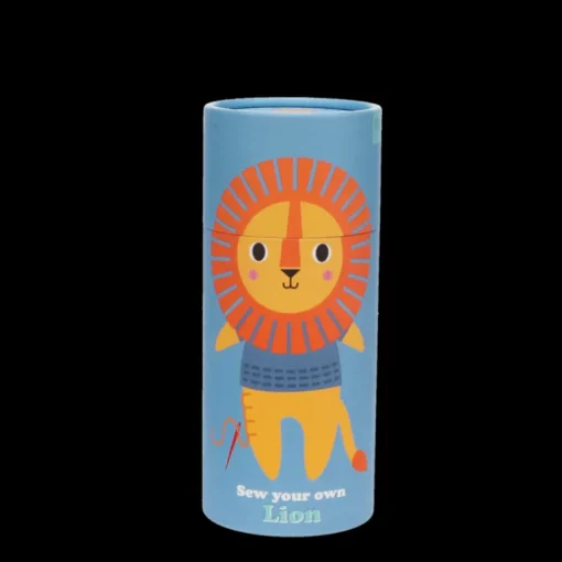 Felt craft kit - sew your own lion
