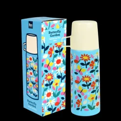 Flask and cup 350ml - Butterfly Garden