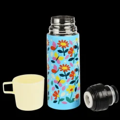 Flask and cup 350ml - Butterfly Garden