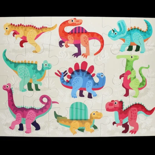 Floor puzzle (24 pieces) - Baby Dinos