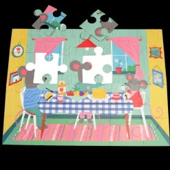 Floor puzzle (24 pieces) - Mouse in a House