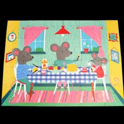Floor puzzle (24 pieces) - Mouse in a House