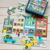 Floor puzzle (24 pieces) - On Our Street