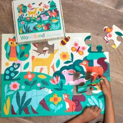 Floor puzzle (24 pieces) - Woodland