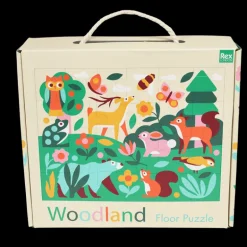 Floor puzzle (24 pieces) - Woodland