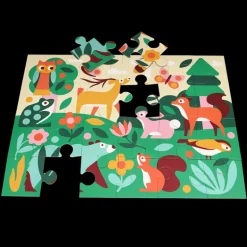 Floor puzzle (24 pieces) - Woodland