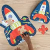 Floor puzzle - Space Age rocket