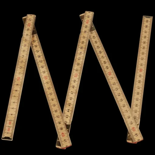 Folding wooden ruler - Spirit of Adventure
