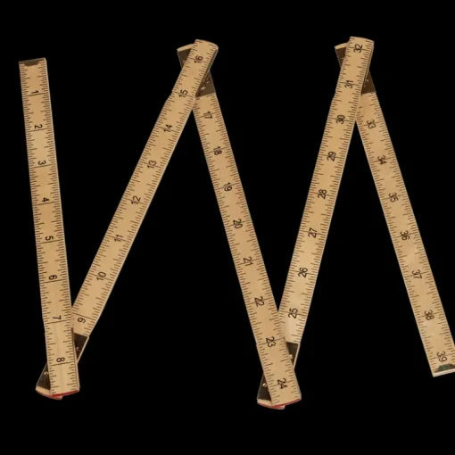 Folding wooden ruler - Spirit of Adventure