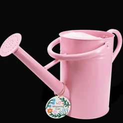 Galvanised steel watering can 4.5L - Pink