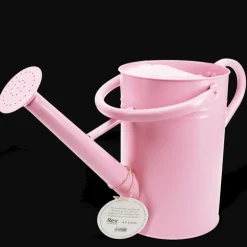 Galvanised steel watering can 4.5L - Pink