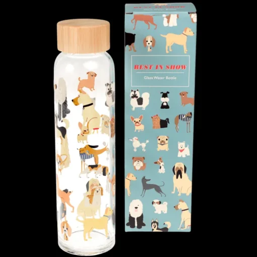 Glass water bottle 420ml - Best in Show