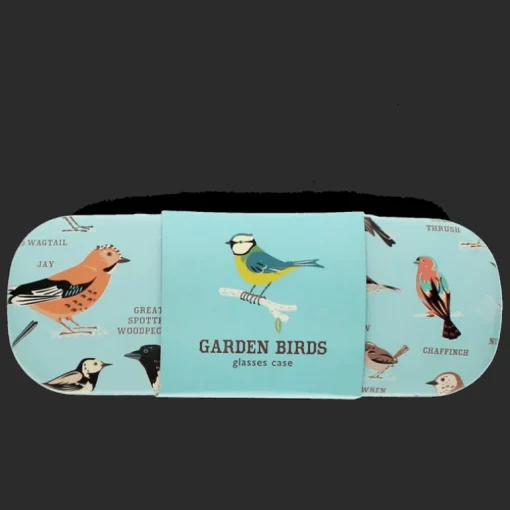 Glasses case & cleaning cloth - Garden Birds