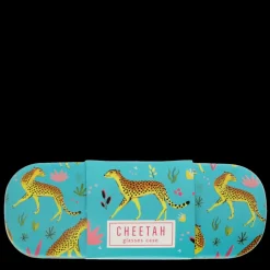 Glasses case & cleaning cloth - Cheetah