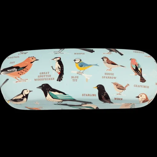 Glasses case & cleaning cloth - Garden Birds