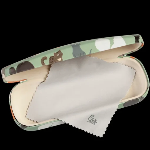 Glasses case & cleaning cloth - Nine Lives