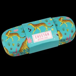 Glasses case & cleaning cloth - Cheetah