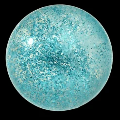 Glitter bouncy ball - Blue owl