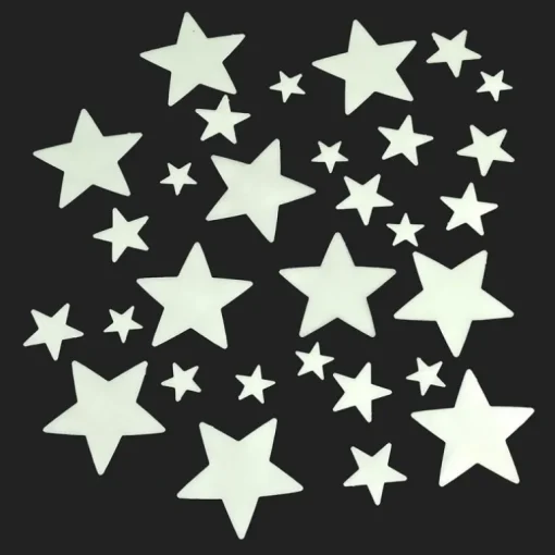 Glow in the dark stars (box of 30)