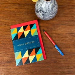 Greetings card - Geometric
