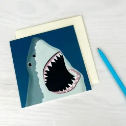 Greetings card - Shark