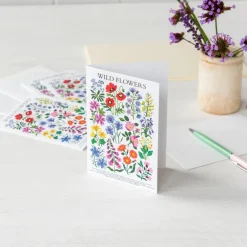 Greetings cards (pack of 10) - Wild Flowers