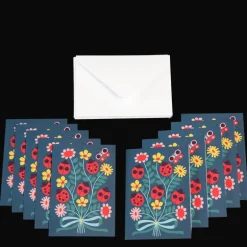 Greetings cards (pack of 10) - Ladybird