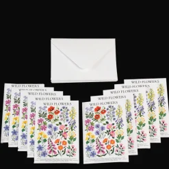 Greetings cards (pack of 10) - Wild Flowers