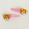 Hair clips (set of 2) - Wild Wonders leopard