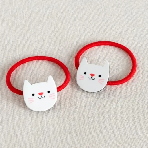 Hair ties (set of 2) - Cookie the Cat