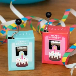 Hand-crank music box (SINGLE) - Happy Birthday