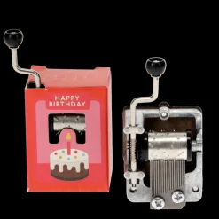 Hand-crank music box (SINGLE) - Happy Birthday