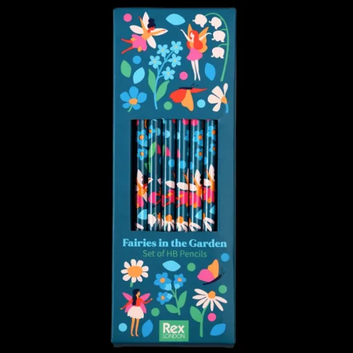 HB pencils (pack of 6) - Fairies in the Garden