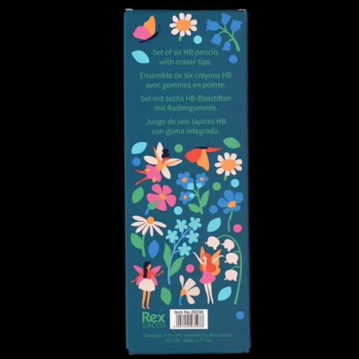 HB pencils (pack of 6) - Fairies in the Garden