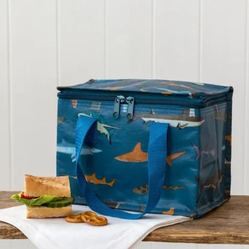 Insulated lunch bag - Sharks