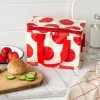 Insulated lunch bag - Spotlight red on white