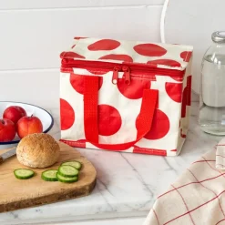 Insulated lunch bag - Spotlight red on white