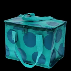 Insulated lunch bag - Spotlight blue on turquoise