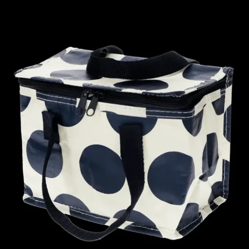 Insulated lunch bag - Spotlight navy on white