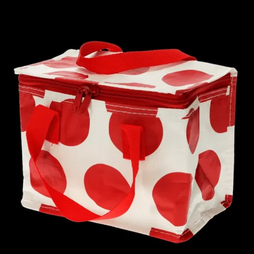 Insulated lunch bag - Spotlight red on white