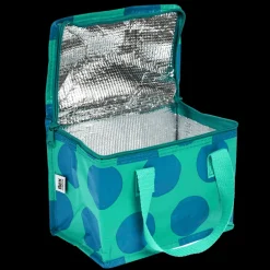 Insulated lunch bag - Spotlight blue on turquoise