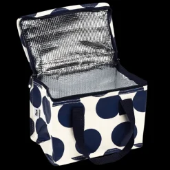Insulated lunch bag - Spotlight navy on white