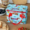 Insulated lunch bag - Sunny Sausage Dog