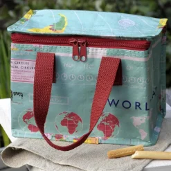 Insulated lunch bag - World Map