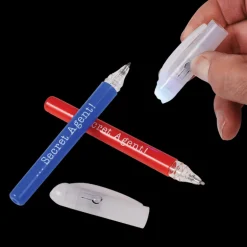 Invisible ink spy pens (set of 2) - Secret Agent