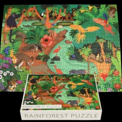 Jigsaw puzzle (1000 pieces) - Rainforest