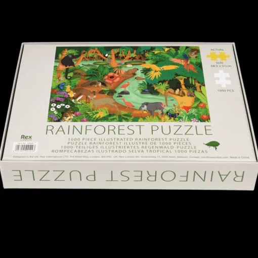 Jigsaw puzzle (1000 pieces) - Rainforest