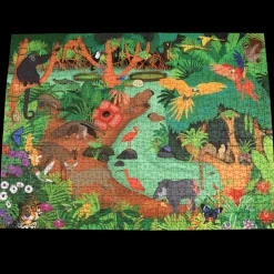 Jigsaw puzzle (1000 pieces) - Rainforest