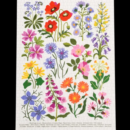 Jigsaw puzzle (1000 pieces) - Wild Flowers